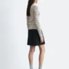 Ribbed Long-Sleeve Top
