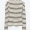 Ribbed Long-Sleeve Top