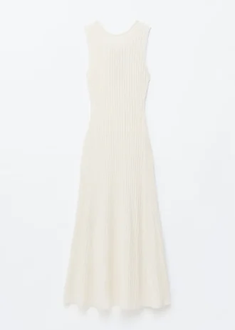 Ribbed Midi Dress