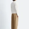 Ribbed Mock-Neck Top