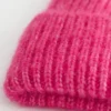 Ribbed Mohair Blend Beanie