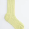 Ribbed Sheer Socks