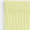 Ribbed Sheer Socks