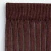 Ribbed Sheer Socks
