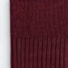Ribbed Silk Socks