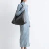 Ribbed Zip-Up Maxi Dress