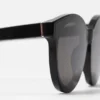 Round-Frame Acetate Sunglasses