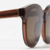Round-Frame Acetate Sunglasses