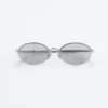 Round Wire-Frame Sunglasses
