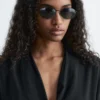 Wrap-Front Blouse