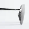 Round Wire-Frame Sunglasses