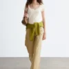 Ruched Bust Jersey Top