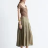 Ruched Bust Jersey Top
