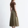 Ruched Bust Jersey Top