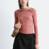 Ruched Floral Top
