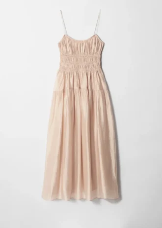 Ruched Midi Dress