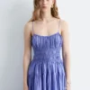 Ruched Midi Dress