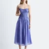 Ruched Midi Dress