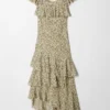 Ruffle Maxi Dress