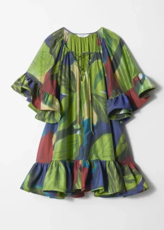 Ruffle Mini Dress