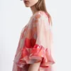 Ruffle Mini Dress