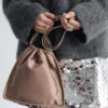 Satin Drawstring Bag