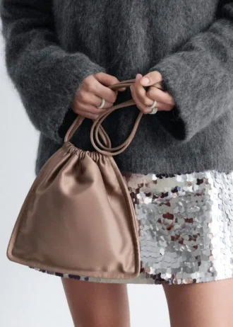 Satin Drawstring Bag