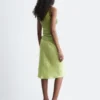 Satin Knee-Length Slip Skirt