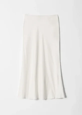 Satin Midi Skirt
