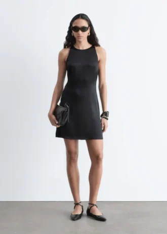 Satin Mini Dress