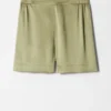 Satin Pull-On Shorts