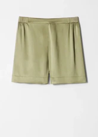 Satin Pull-On Shorts