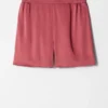 Satin Pull-On Shorts