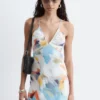 Satin Slip Midi Dress
