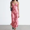 Satin Slip Midi Dress