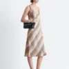 Satin Slip Midi Dress