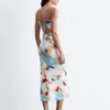 Satin Slip Midi Dress