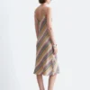 Satin Slip Midi Dress