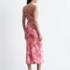 Satin Slip Midi Dress