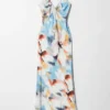Satin Slip Midi Dress