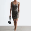 Satin Slip Mini Dress