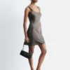 Satin Slip Mini Dress