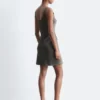 Satin Slip Mini Dress