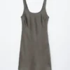 Satin Slip Mini Dress