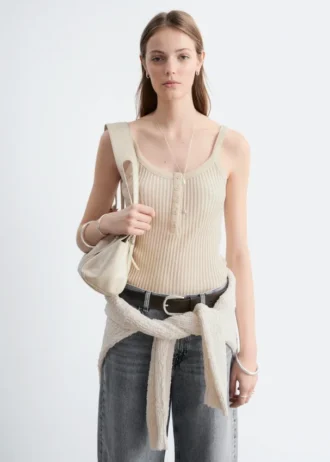 Scalloped Tank Top