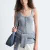 Scalloped Tank Top