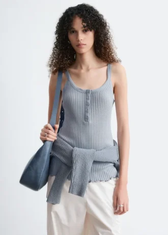 Scalloped Tank Top