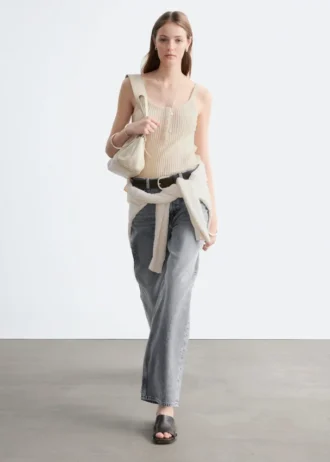 Scalloped Tank Top