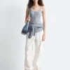 Scalloped Tank Top
