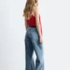 Scarf-Neck Silk Top